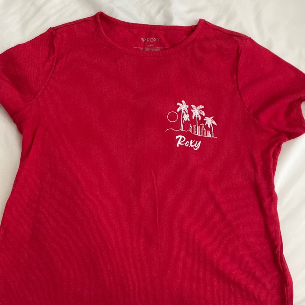 Roxy ribbed tee